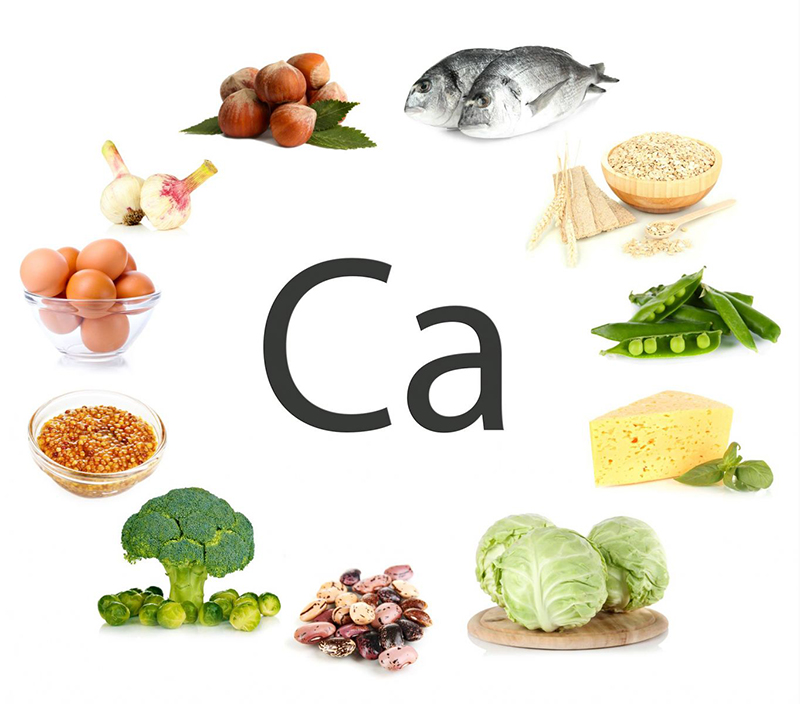 Khoảng 30% canxi được cung cấp thông qua khẩu phần ăn