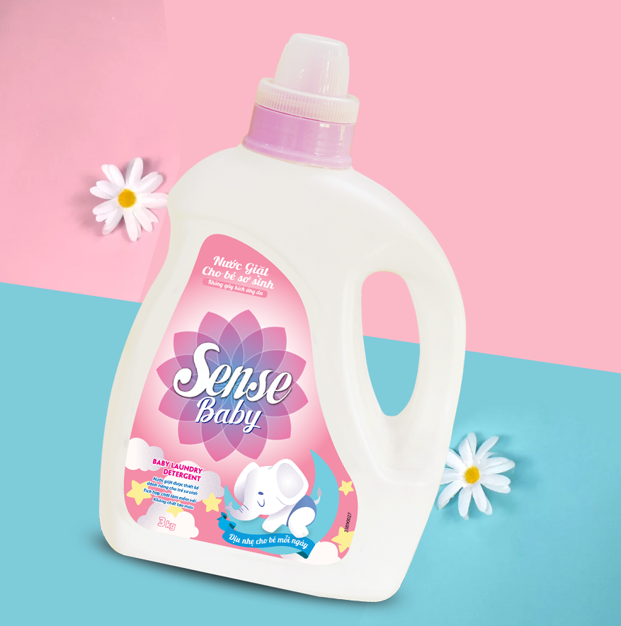 Nước giặt cho trẻ sơ sinh Sense Baby