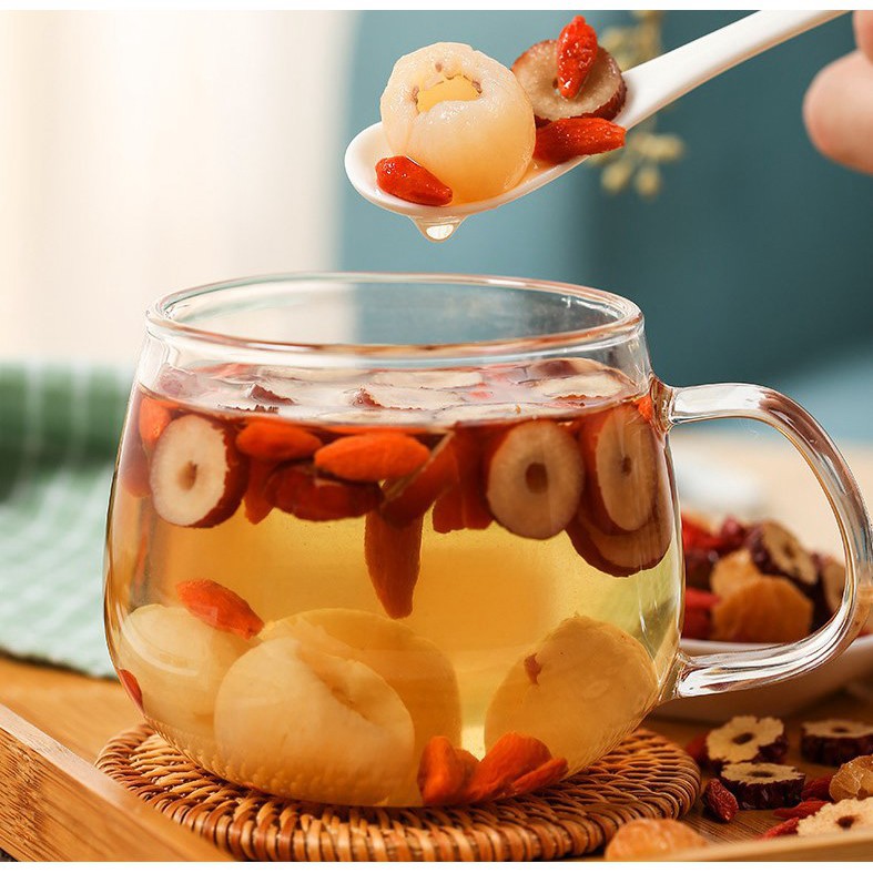 Trà táo đỏ long nhãn