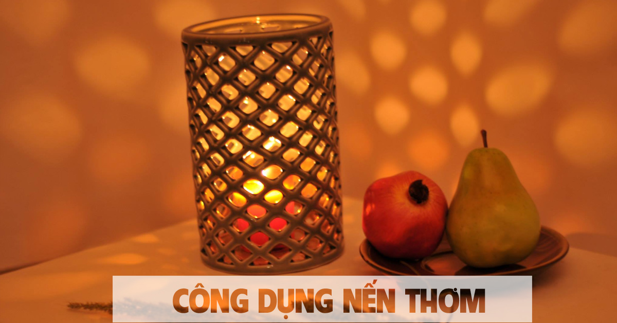công dụng của nến thơm