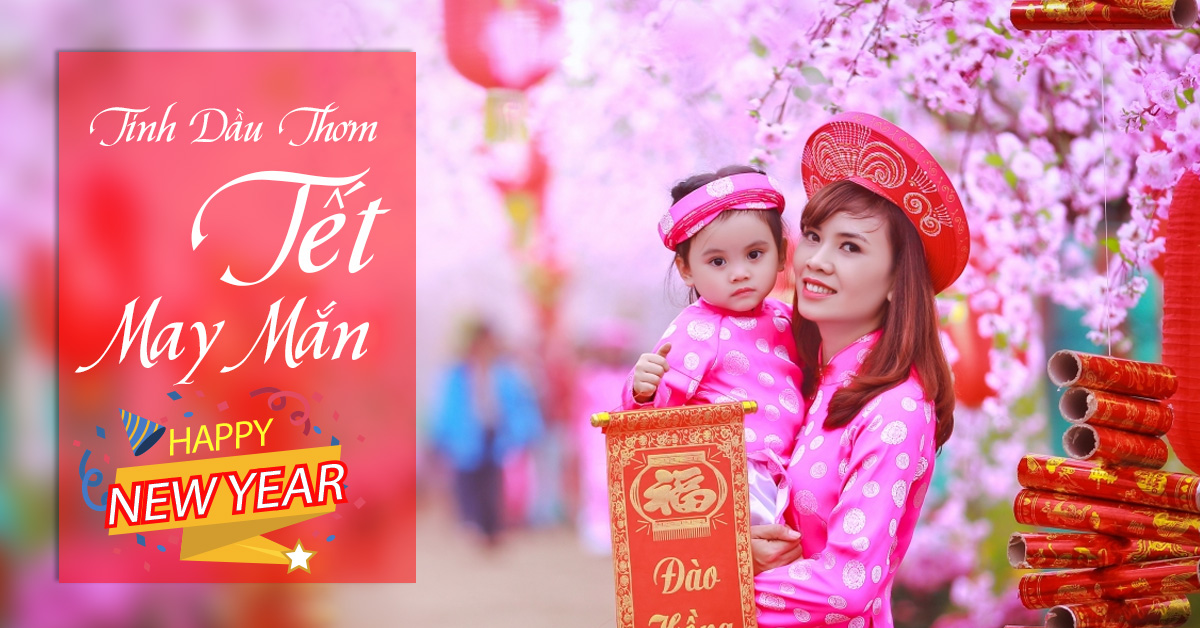 tinh dầu thơm cho ngày tết