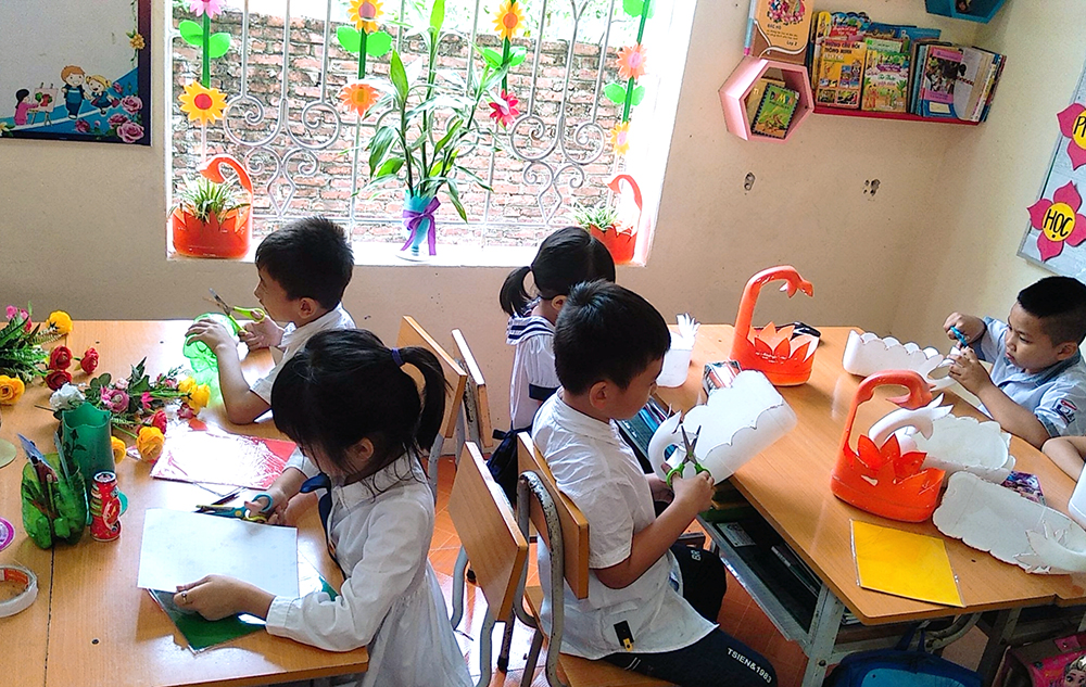 dạy trẻ ý thức bảo vệ môi trường qua trò chơi