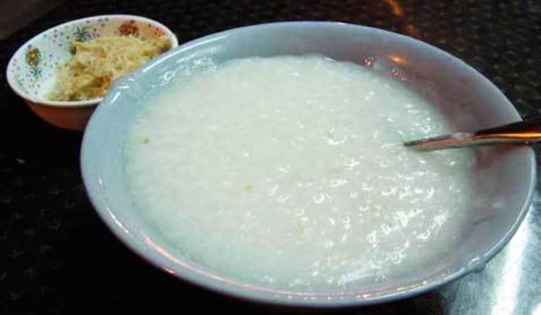 cháo nước mía cho bé