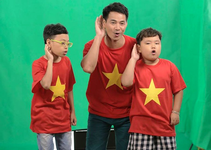 Xuân Bắc nổi hứng dạy 2 con trai Bi béo, Minh bủm triết lý sống và cái kết cực lầy