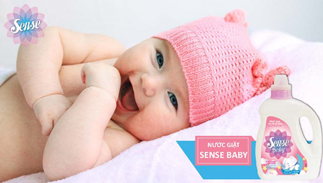 nước giặt cho bé sơ sinh