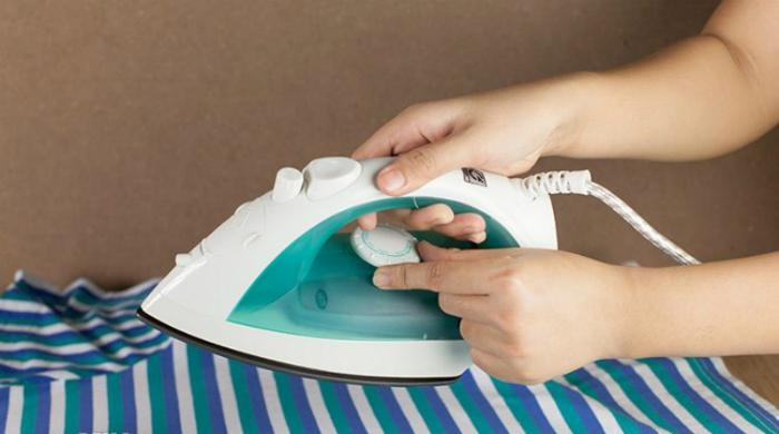 Điều chỉnh nhiệt độ thích hợp với từng loại vải Điều chỉnh nhiệt độ thích hợp với từng loại vải