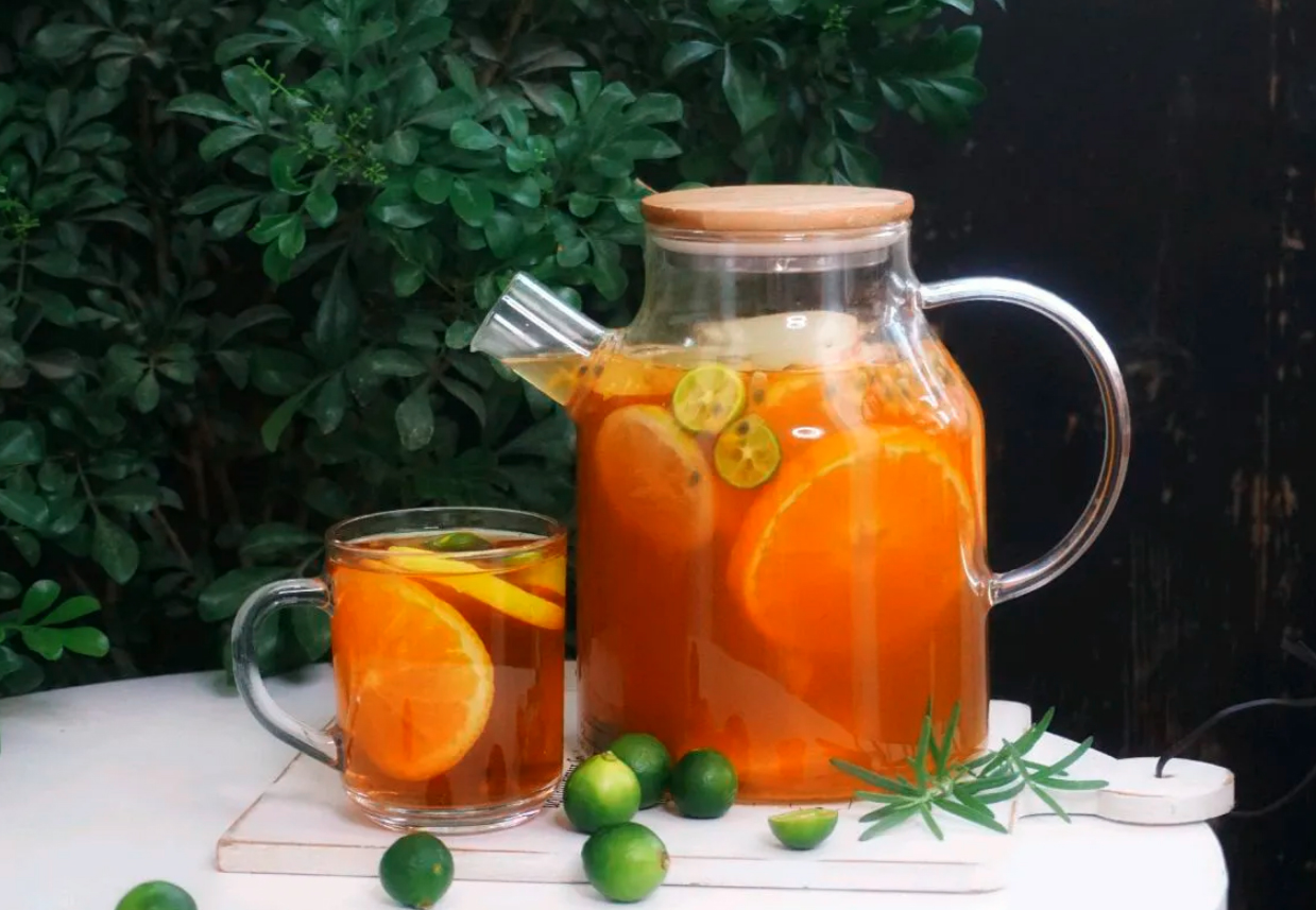 Trà tắc trái cây thơm mát thanh lọc cơ thể ngày nóng - Ảnh 5. Trà tắc trái cây thơm mát thanh lọc cơ thể ngày nóng - Ảnh 5.