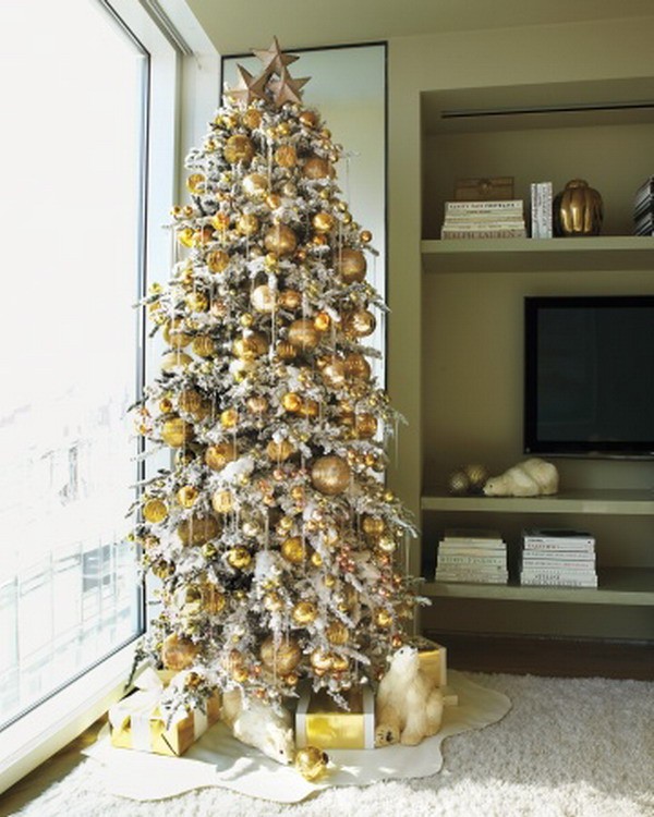 9 kiểu trang trí cây thông Noel tuyệt đẹp! 5 9 kiểu trang trí cây thông Noel tuyệt đẹp! 5