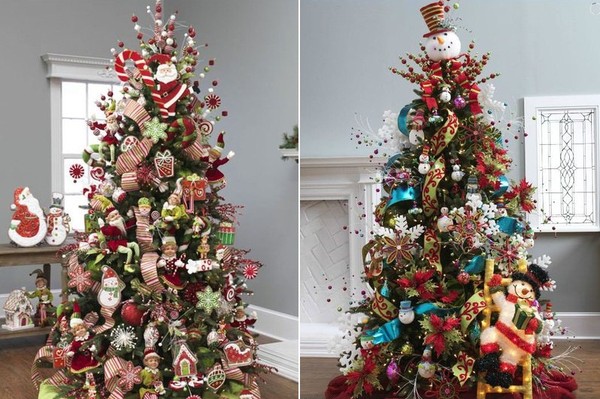 9 kiểu trang trí cây thông Noel tuyệt đẹp! 7 9 kiểu trang trí cây thông Noel tuyệt đẹp! 7