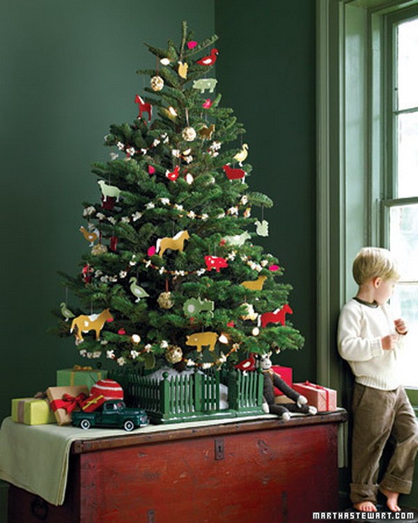 9 kiểu trang trí cây thông Noel tuyệt đẹp! 8 9 kiểu trang trí cây thông Noel tuyệt đẹp! 8