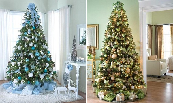 9 kiểu trang trí cây thông Noel tuyệt đẹp! 4 9 kiểu trang trí cây thông Noel tuyệt đẹp! 4